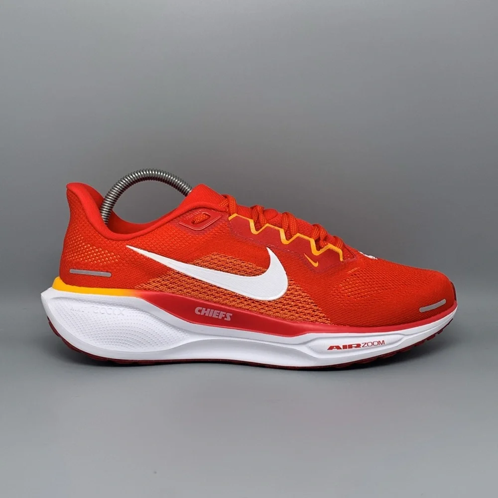 Nike Air Zoom‎ Pegasus 41 KC Chiefs Running Shoes FZ5079-600 Men’s Sz 10.5 NWT